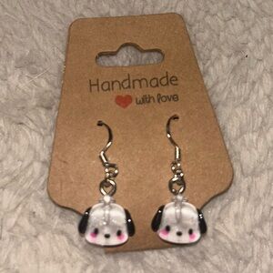 Pochacco handmade earrings from HK